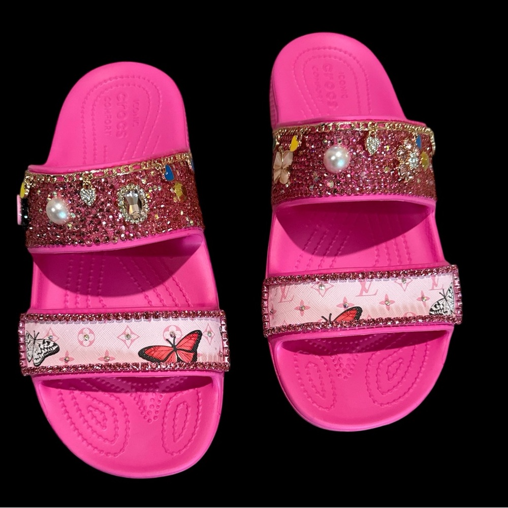 Blinged Out Rhinestone Custom Crocs - Picture 5 of 5